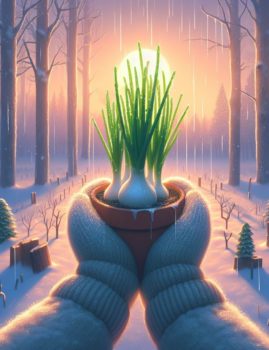 冬場の玉ねぎ栽培 – 霜柱から苗を守るための対策ガイド