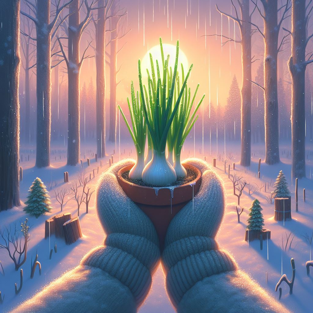 冬場の玉ねぎ栽培 – 霜柱から苗を守るための対策ガイド
