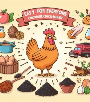誰でも簡単!鶏糞の賢い使い方と活用法 – そして炭化鶏糞の作り方