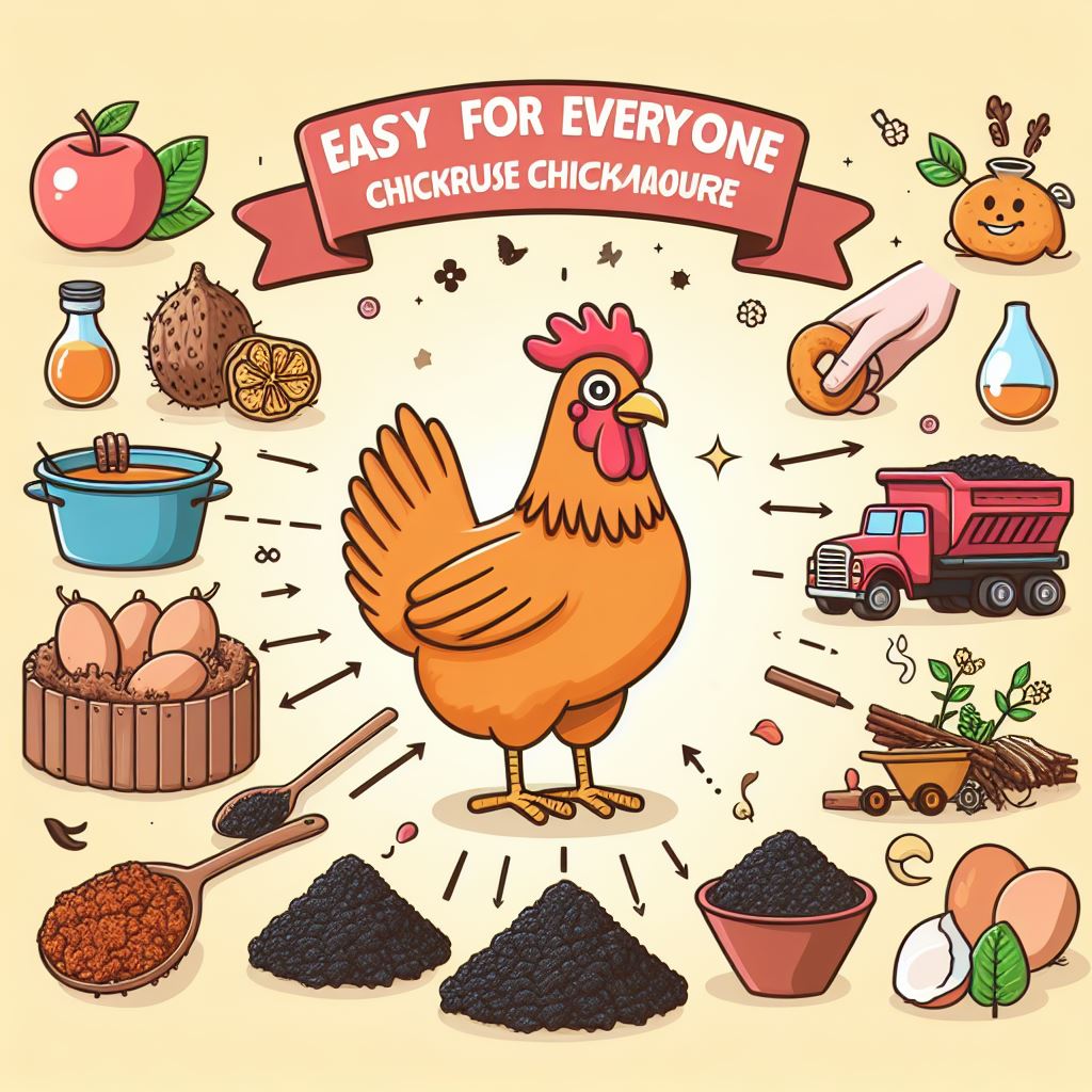 誰でも簡単!鶏糞の賢い使い方と活用法 – そして炭化鶏糞の作り方