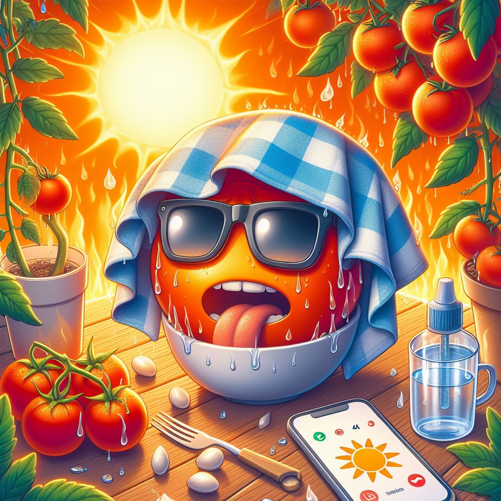 夏の猛暑からをトマトを守る!高温障害のと対策