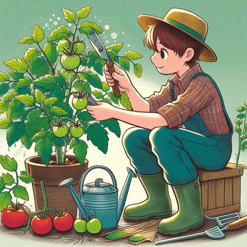【トマト栽培の重要作業】葉かき・摘葉のしかた【その葉をなぜとるのか】